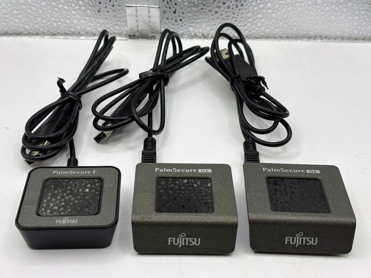 富士通 PalmSecure SL Sensor FAT13SLD01×2個 + F Pro FAT13EPD01 中古