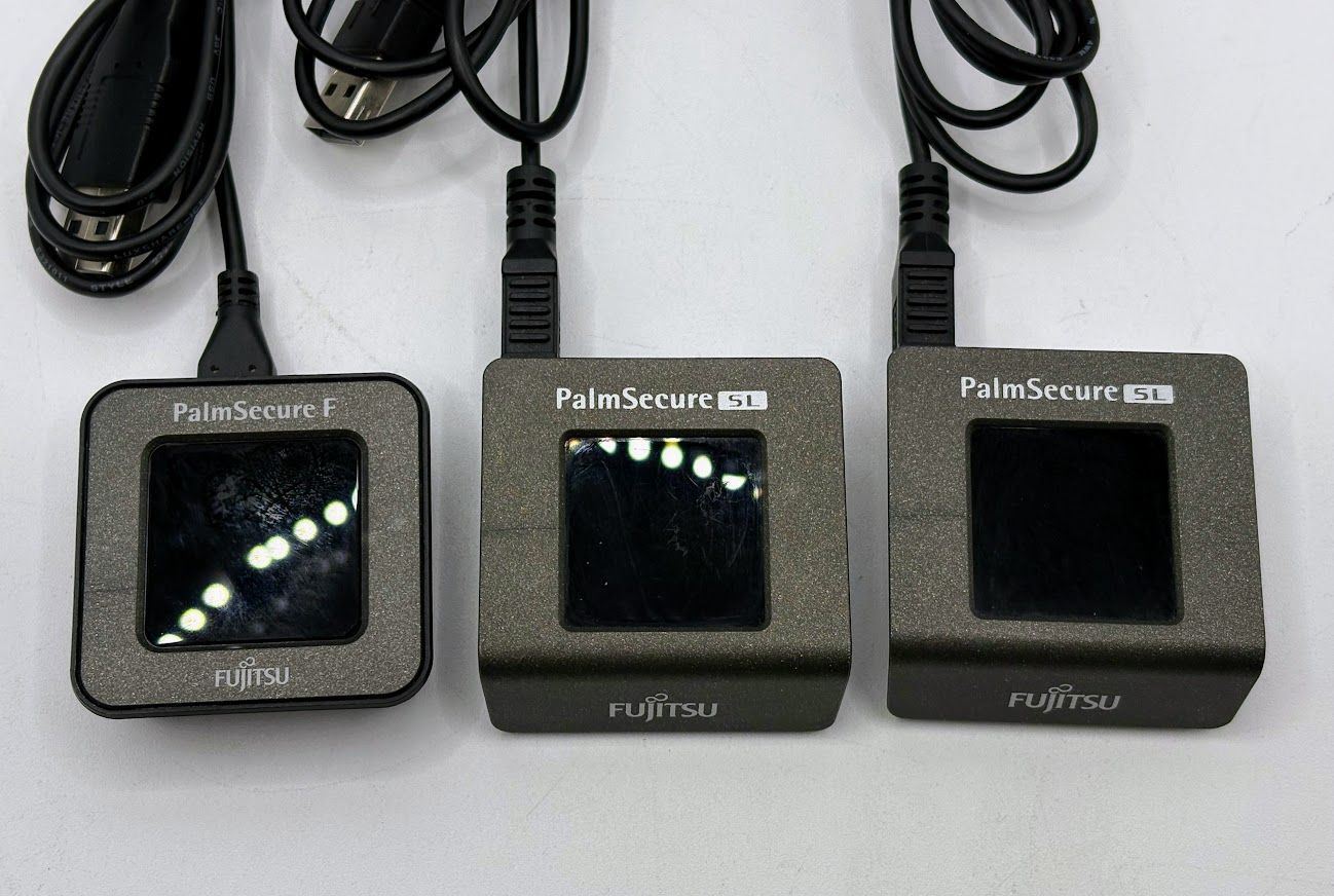 富士通 PalmSecure SL Sensor FAT13SLD01×2個 + F Pro FAT13EPD01 中古