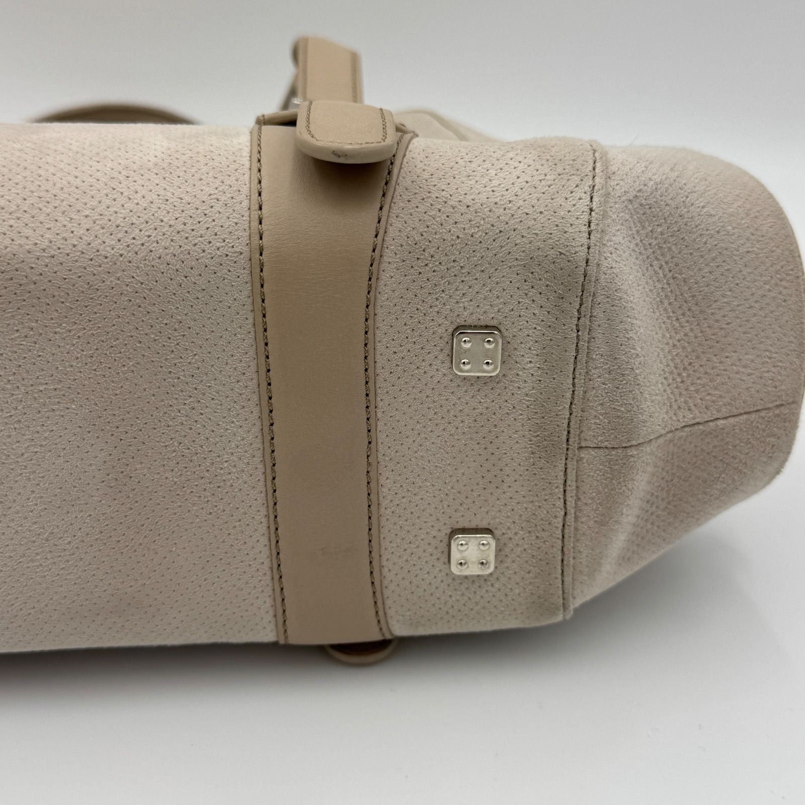 LOEWE ロエベ センダ ハンドバッグ ボストンバッグ スエード レザー 