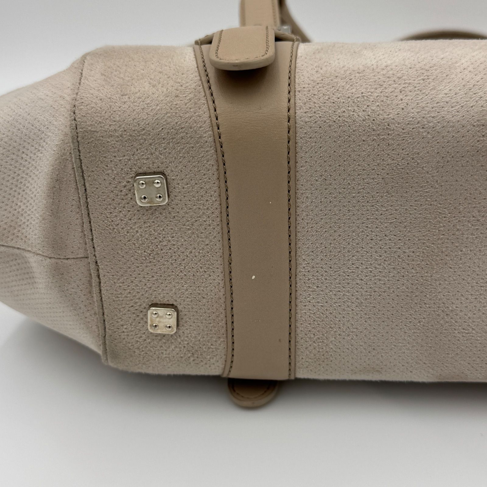 LOEWE ロエベ センダ ハンドバッグ ボストンバッグ スエード レザー 