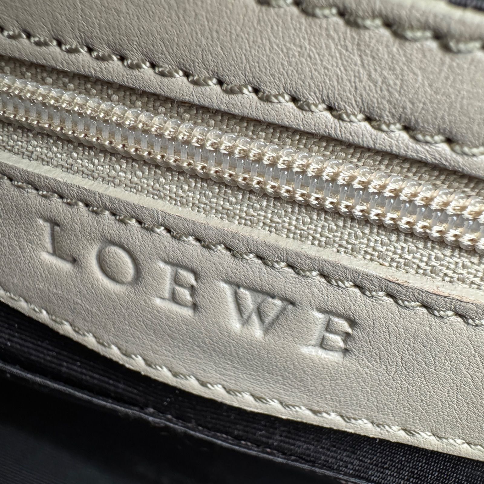 LOEWE ロエベ センダ ハンドバッグ ボストンバッグ スエード レザー 