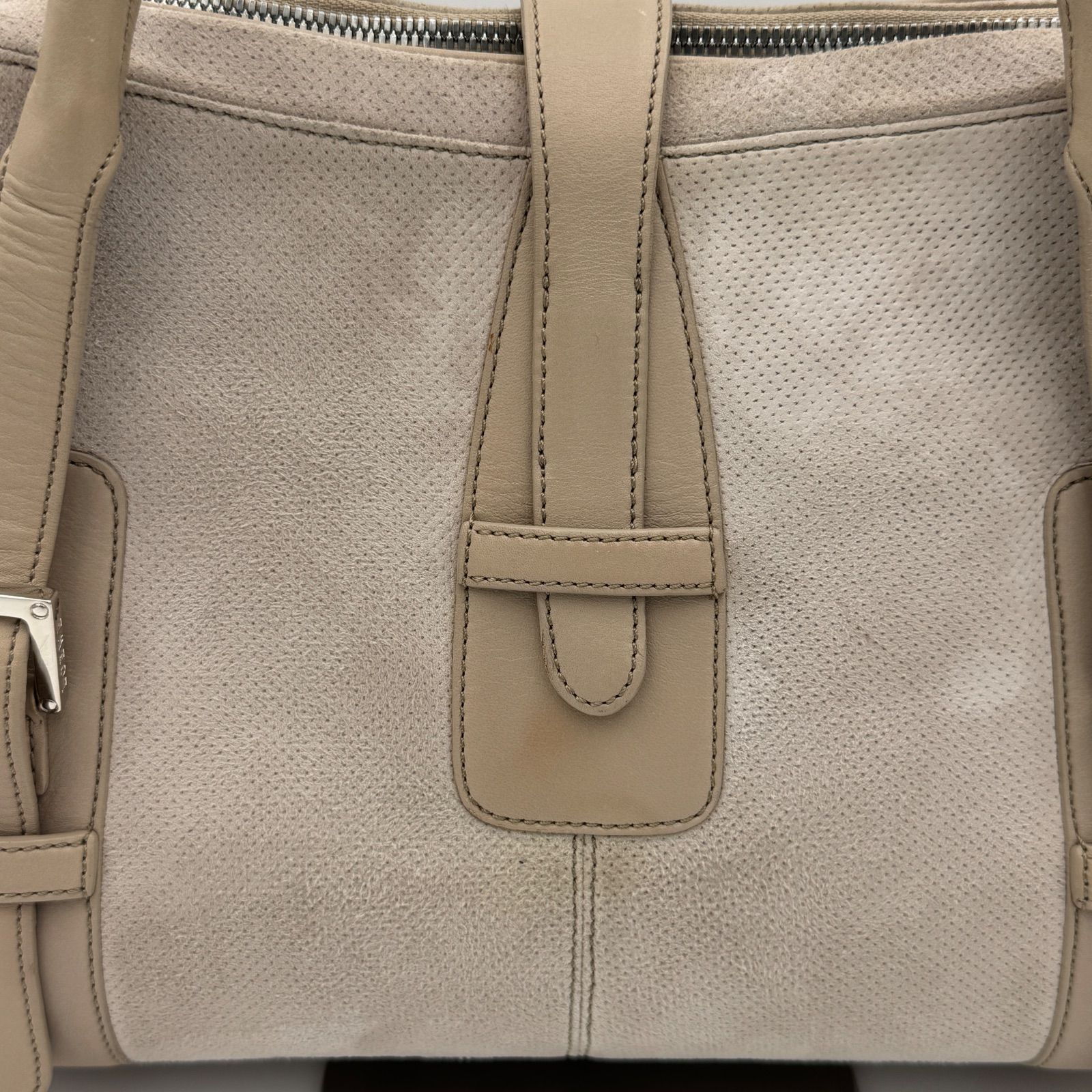 LOEWE ロエベ センダ ハンドバッグ ボストンバッグ スエード レザー 