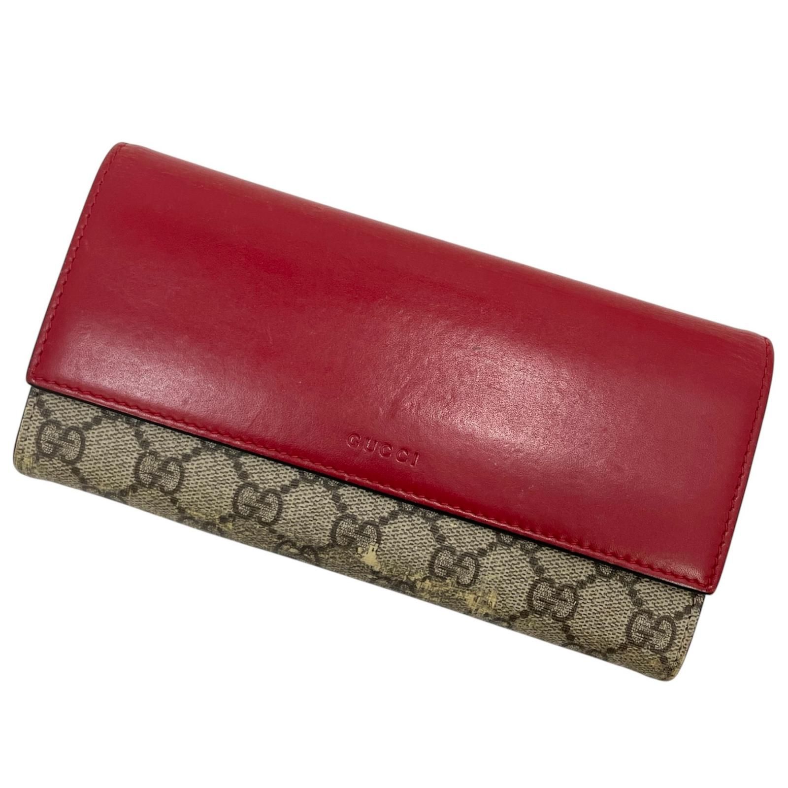 【美品】GUCCI グッチ 長財布 中古】GUCCI | グッチ コンチネンタル ウォレット 二つ折り長財布
