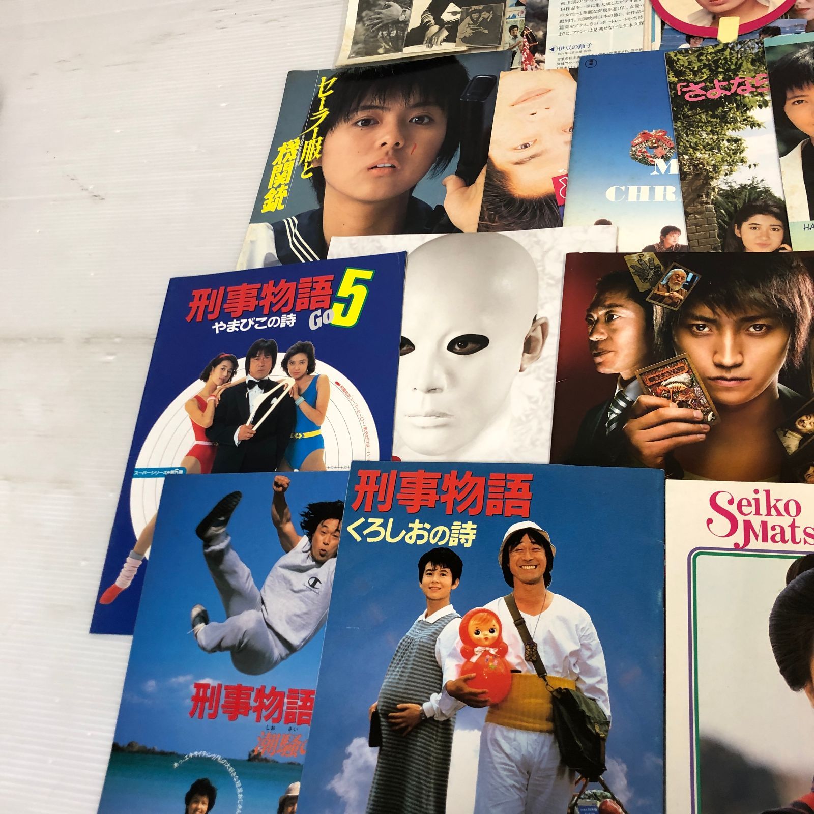 △昭和 邦画 日本映画パンフレット リーフレット まとめ ※細かい状態