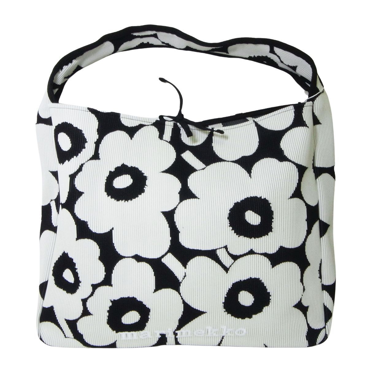 マリメッコ MARIMEKKO ショルダーバッグ ラージ ニット ◇新品 