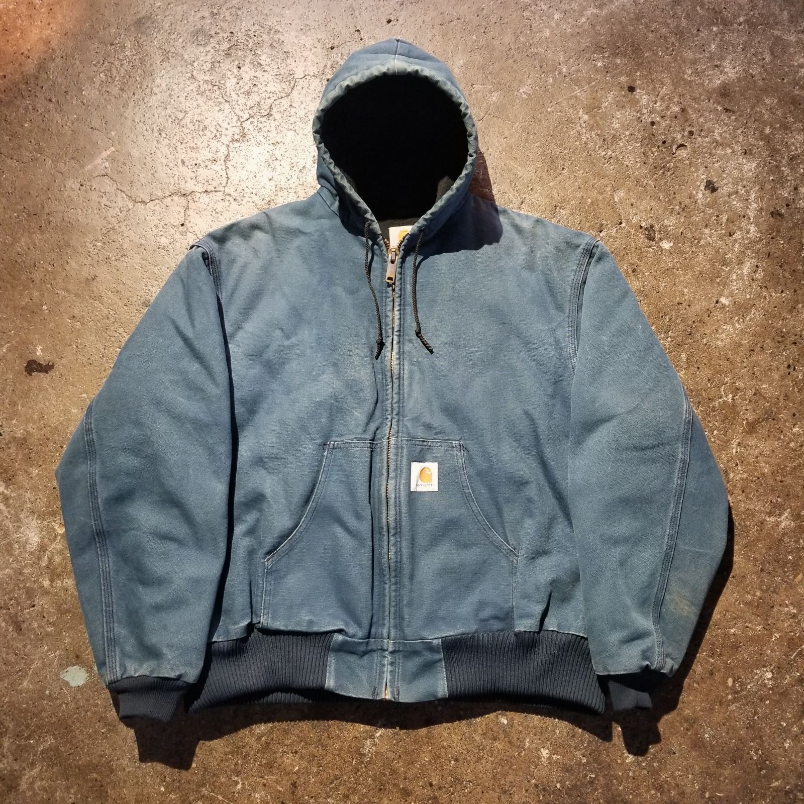 carhartt 00s Active Jacket J04 NVY 2XL カーハート アクティブ