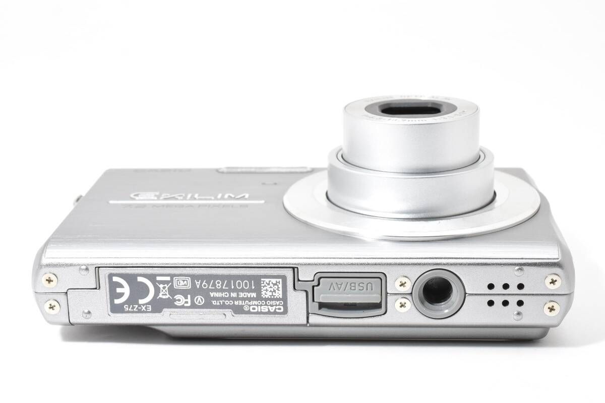 ☆美品☆カシオ CASIO EXILIM EX-Z75 シルバー☆ 4400 #4320 - メルカリ