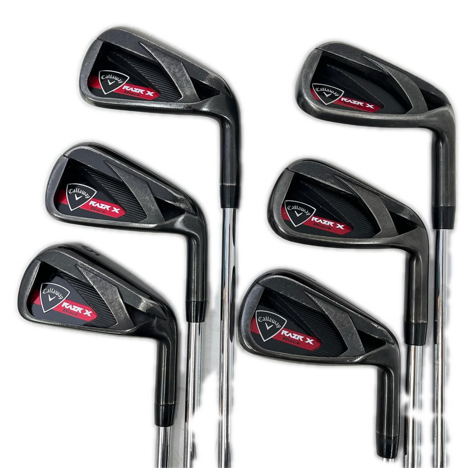 ◇◇Callaway キャロウェイ RAZR Black アイアンセット 5-9.P 6本 