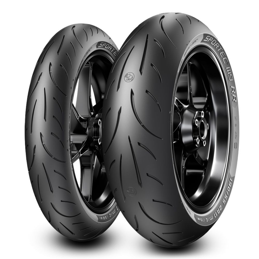 【超お買得】メッツラー　タイヤセット メッツラー スポルテック M9RR 110/70R17 150/60R17 前後タイヤセット