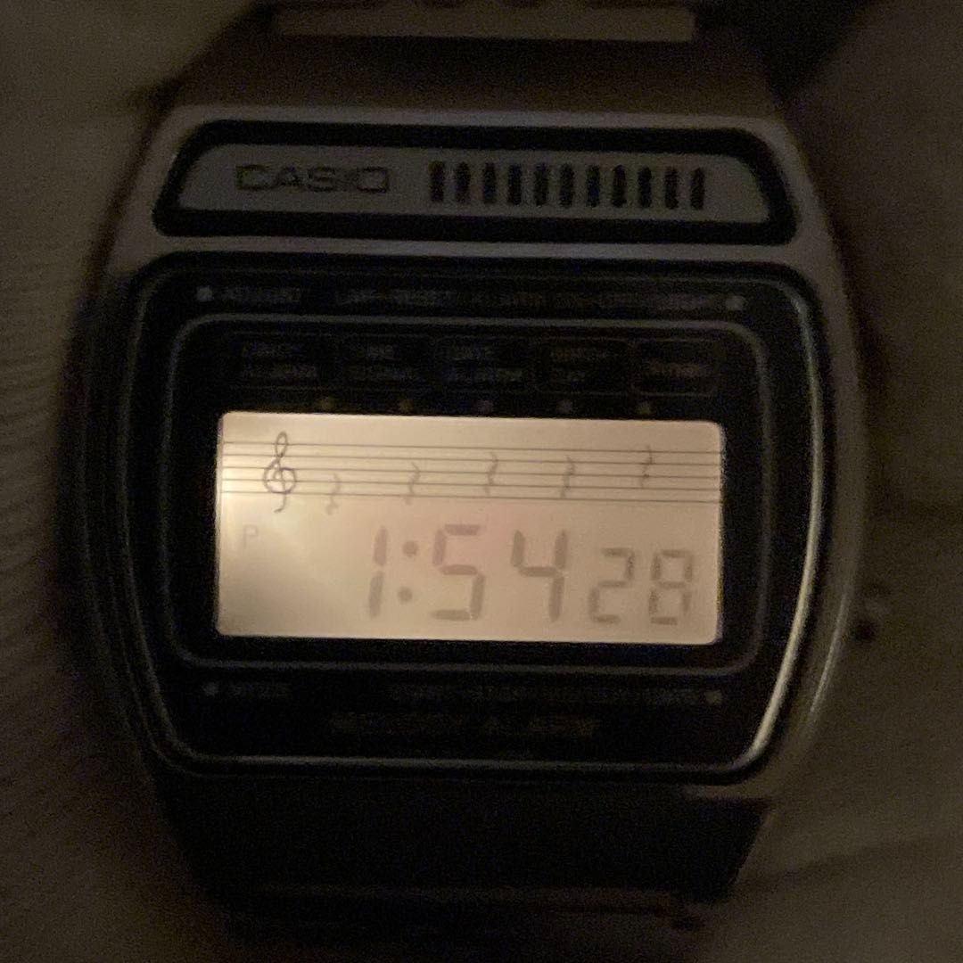 動作OK・美品】CASIO メロディーアラーム H104 カシオ MELODY ALARM