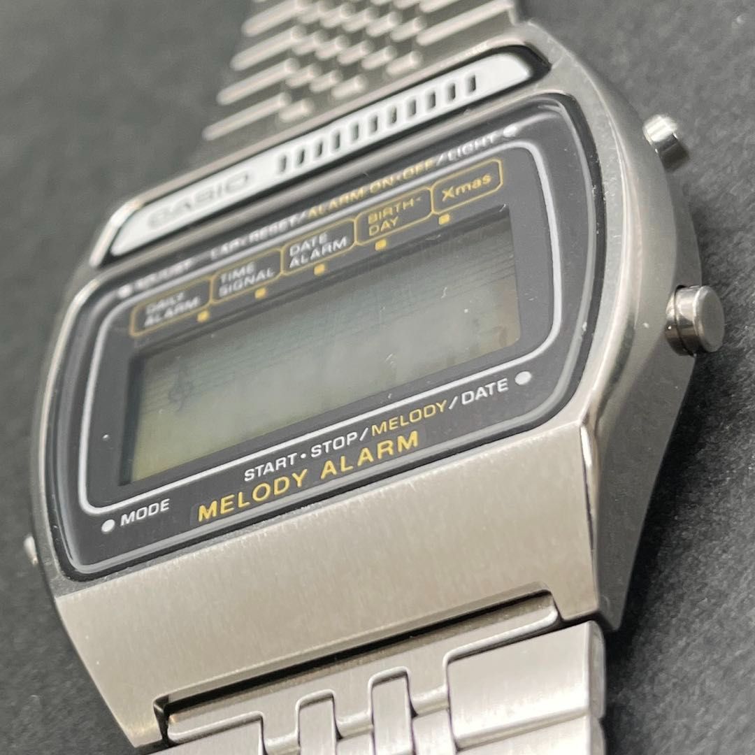 動作OK・美品】CASIO メロディーアラーム H104 カシオ MELODY ALARM