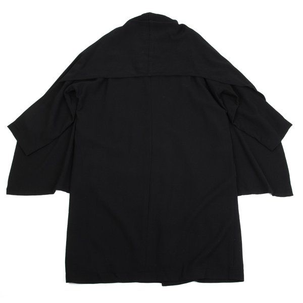 トキオクマガイ TOKIO KUMAGAI トレンチコート ロング ブラック トキオクマガイ オムドゥニュイTOKIO KUMAGAI HOMME DE NUIT ストール