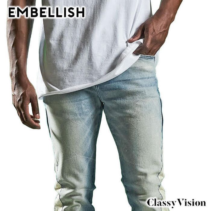 Embellish NYC RANDALL FLARE DENIM ストレッチフレアデニムパンツ 