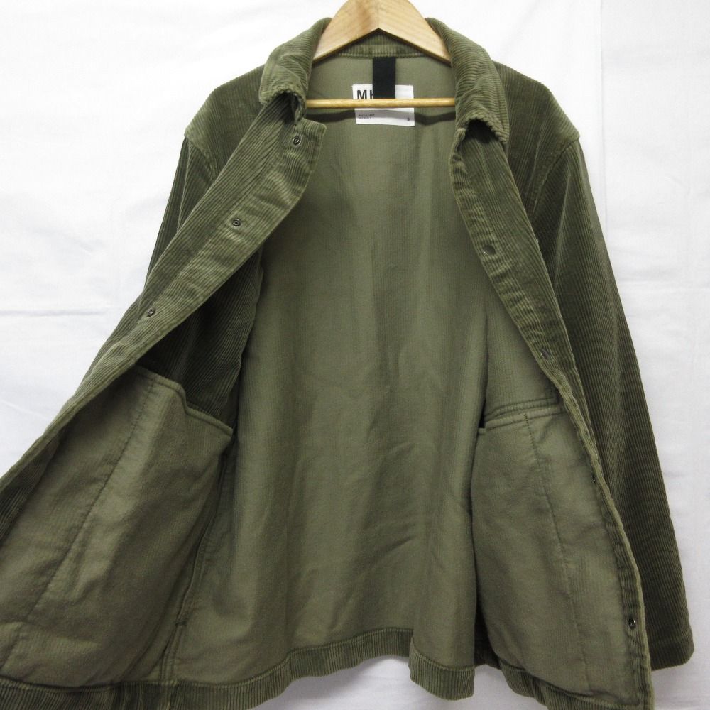 MHL エムエイチエル マーガレットハウエル コーデュロイ カバーオール