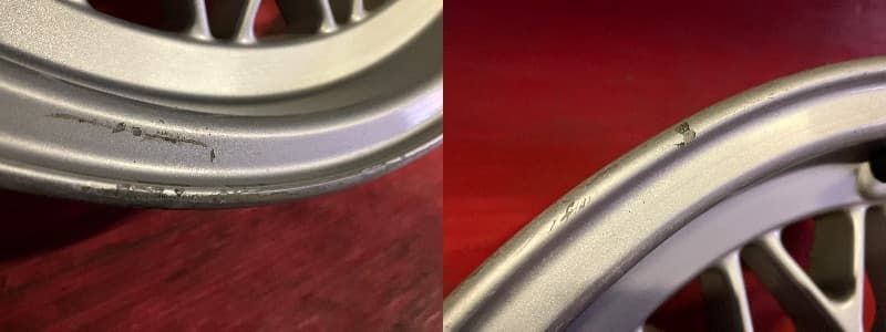中古ホイール[15x7.0+20 120/5H hub72.6mm BMW E30 5シリーズ純正] 4本