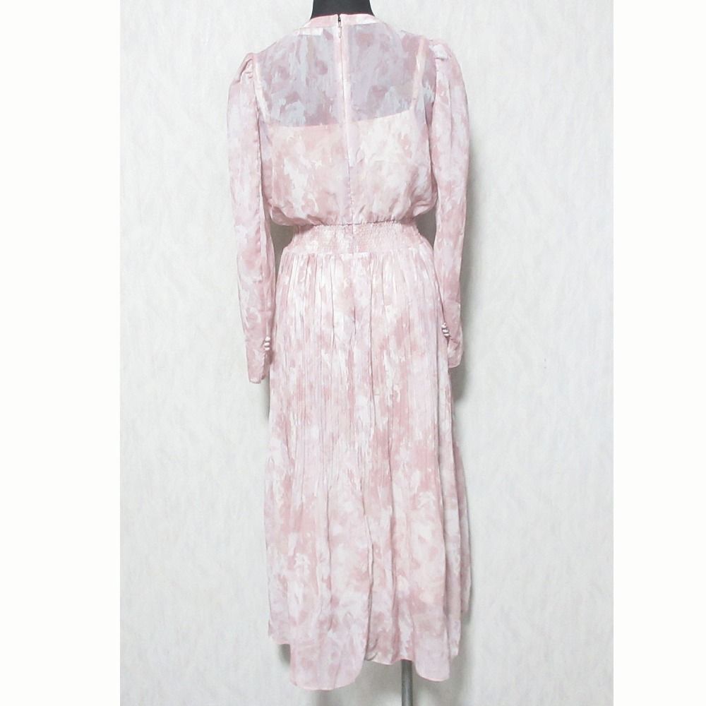 美品 25SS CELFORD セルフォード ボウタイプリーツワンピース