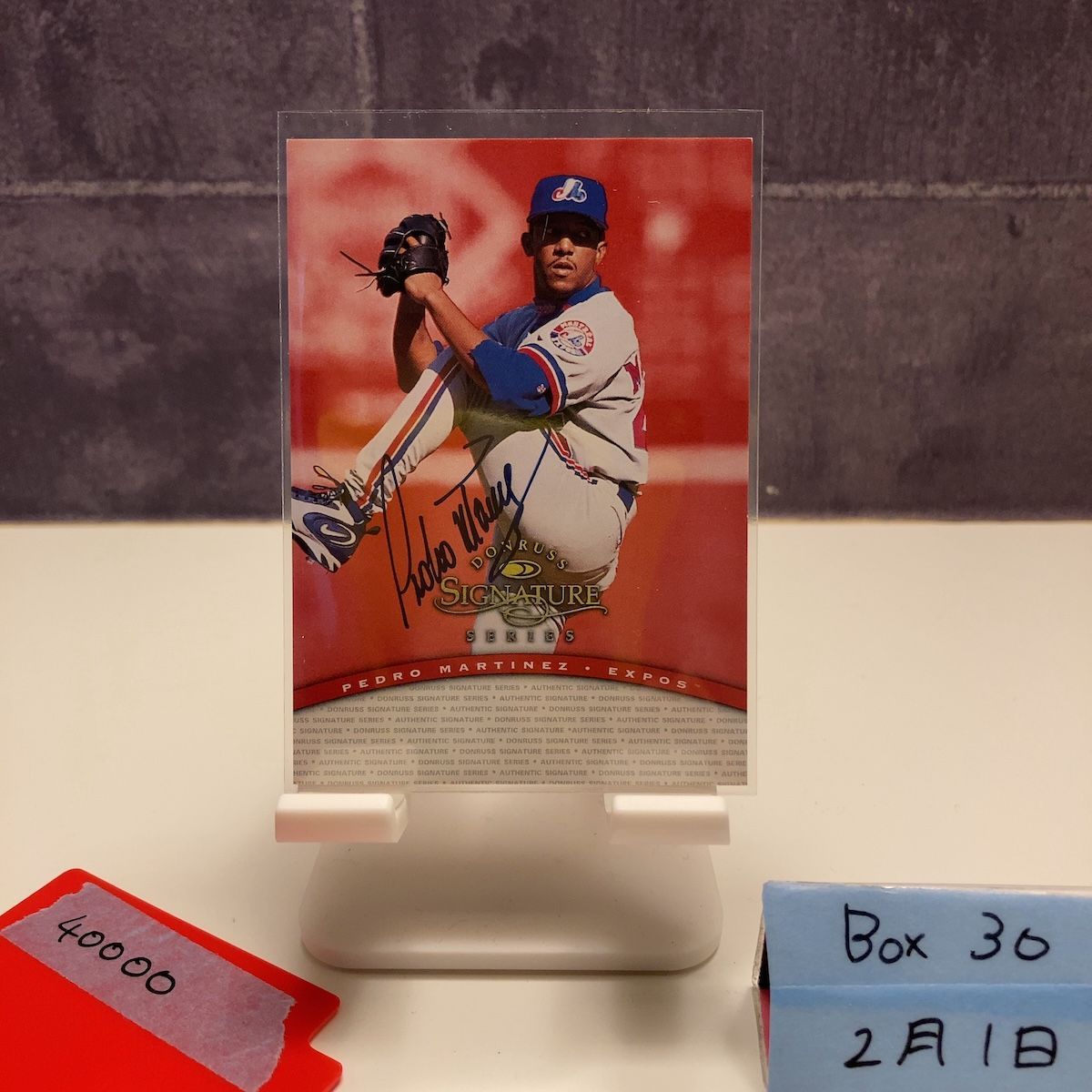 1997 Donruss Pedro Martinez 直筆サインカード Montreal Expos 1997 Donruss Pedro Martinez 直筆サインカード Montreal Expos