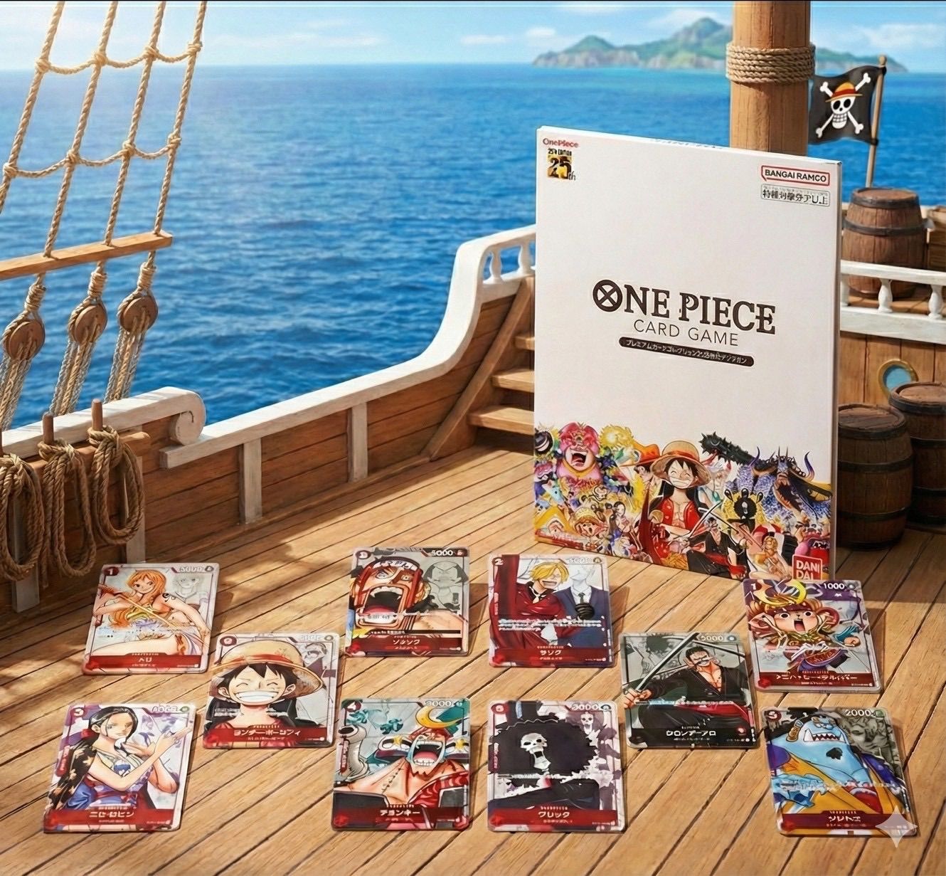 ✓【新品未開封】ワンピース ONE PIECEカードゲーム プレミアムカード