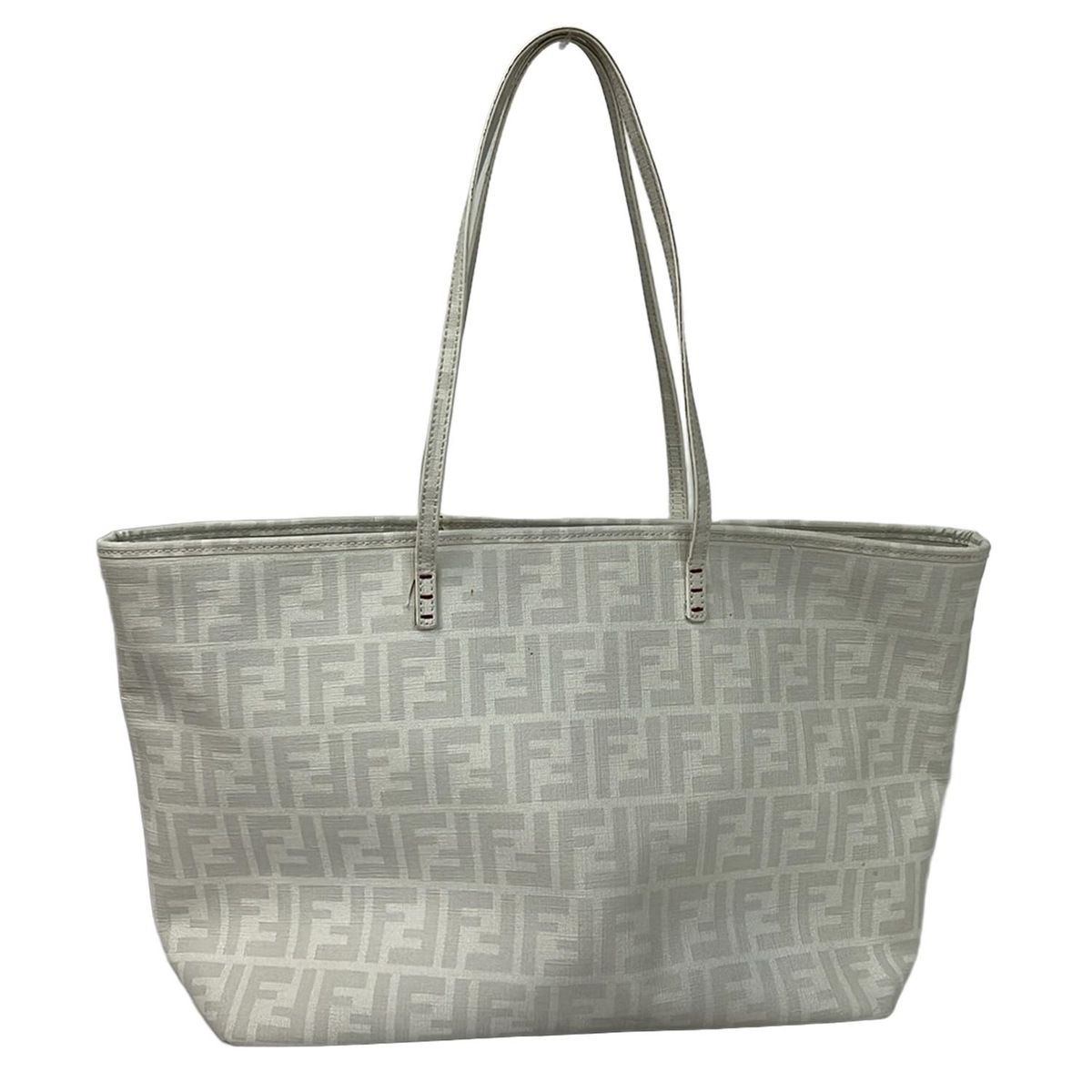 FENDI(フェンディ) ショルダーバッグ ズッカ柄 8BH185 アイボリー 