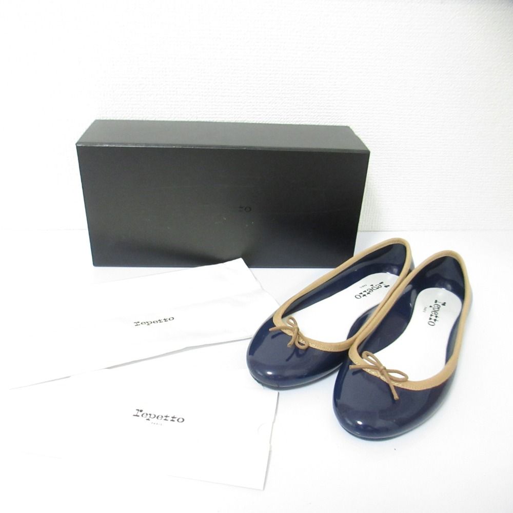 美品 Repetto レペット サンドリオン ベイビー レイン バレエシューズ