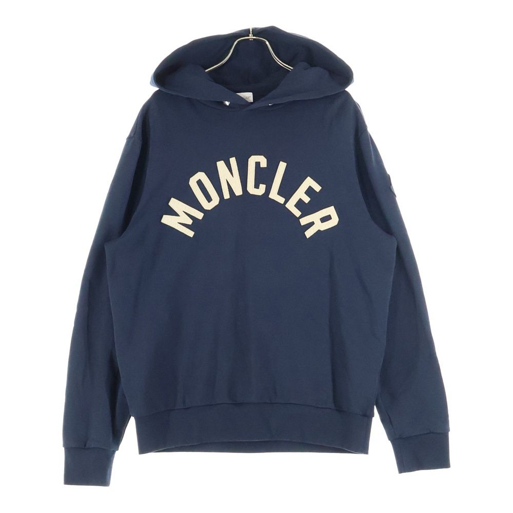 MONCLER (モンクレール) 22AW ワッペンロゴ プルオーバースウェット