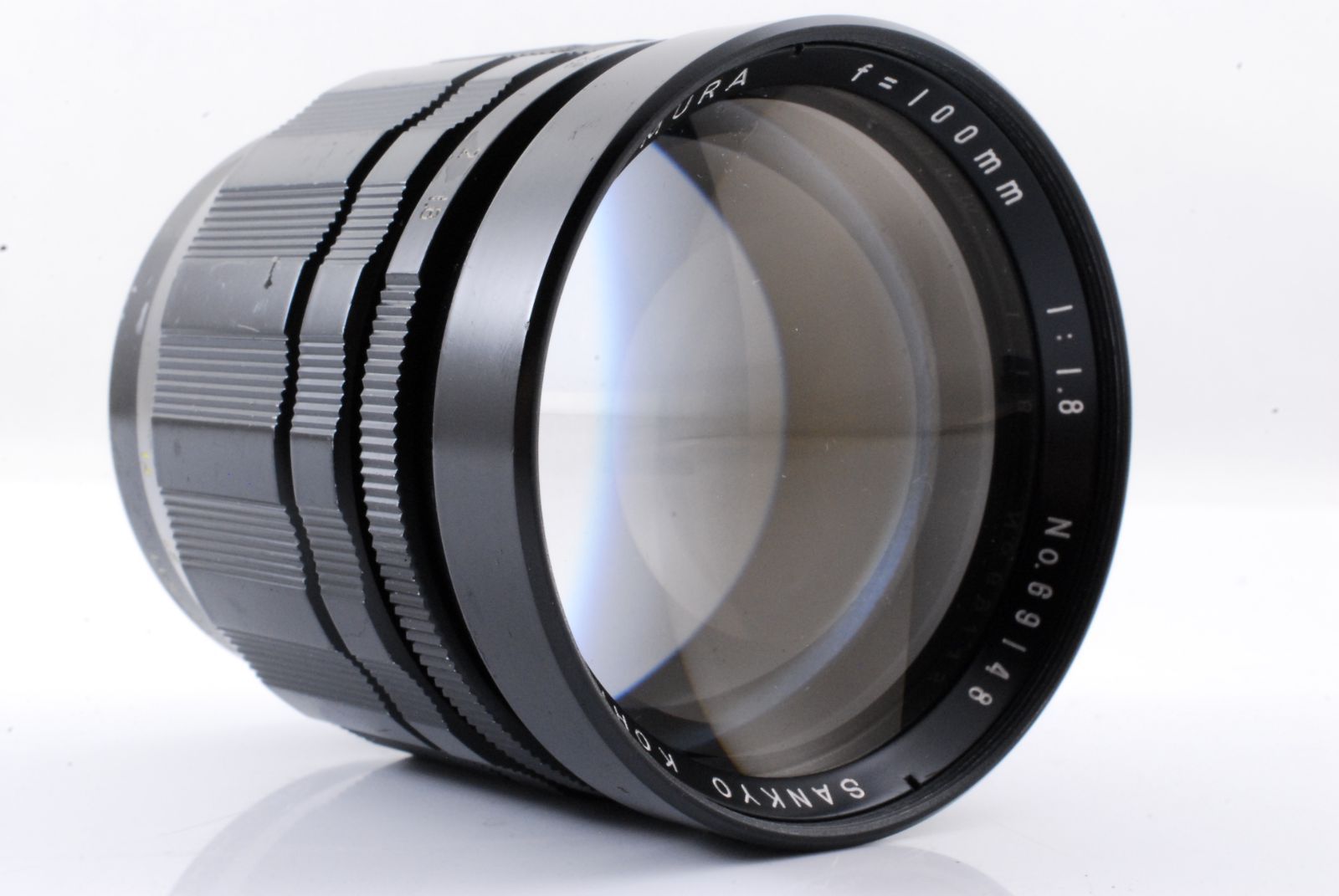 カメラレンズ KOMURA SANKYO KOHKI f=100mm 1:1.8 Sankyo Kohki Komura