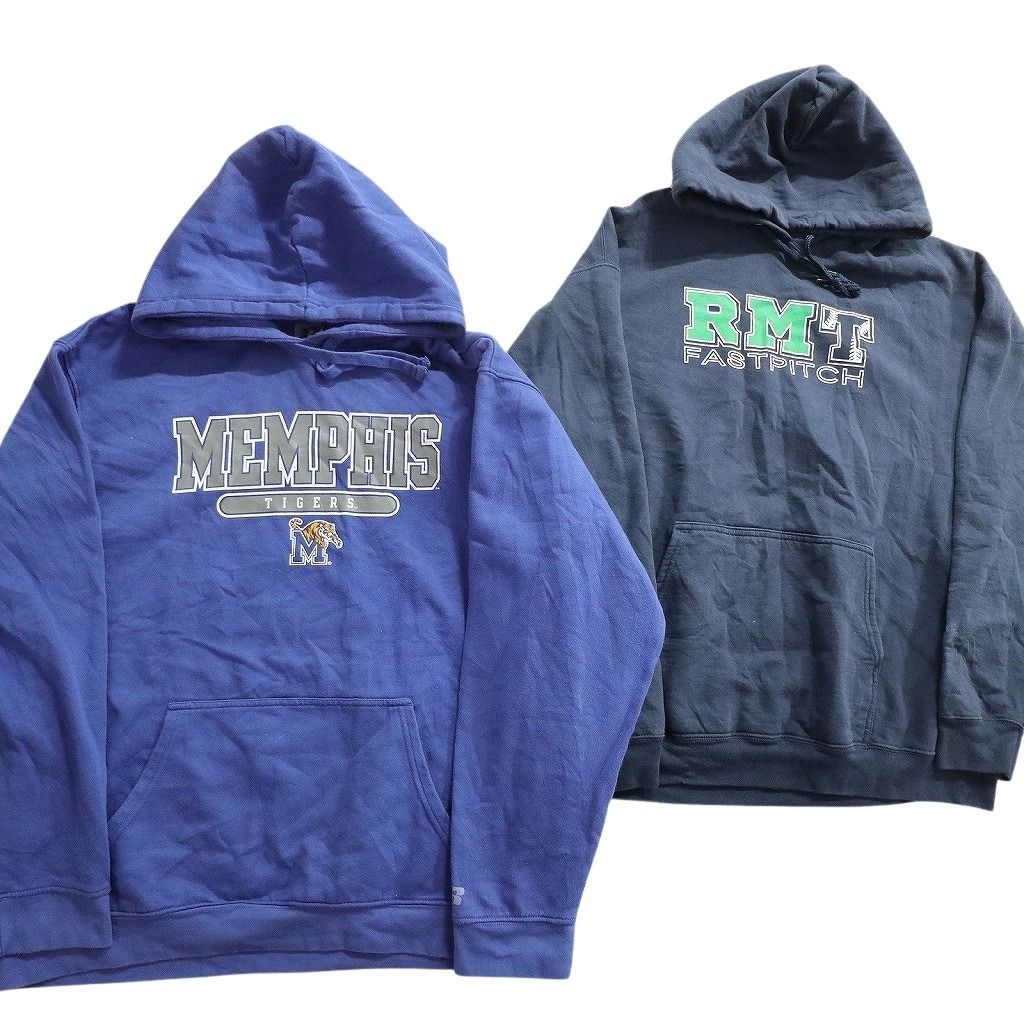 古着卸 まとめ売り カレッジ風 スウェット 7枚セット (メンズ XL