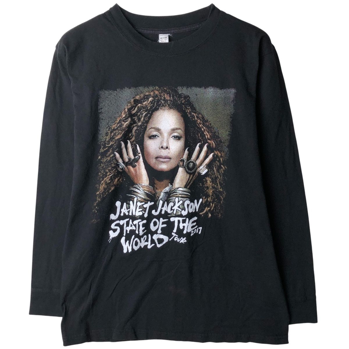 古着 JANET JACK SON ジャネット ジャクソン ロンT バンドTシャツ バン