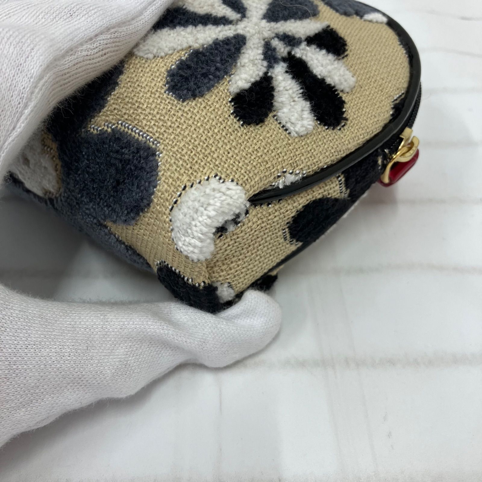 Think Bee! シンクビー ゴブラン織 アクセサリーポーチ ハンドバッグ 