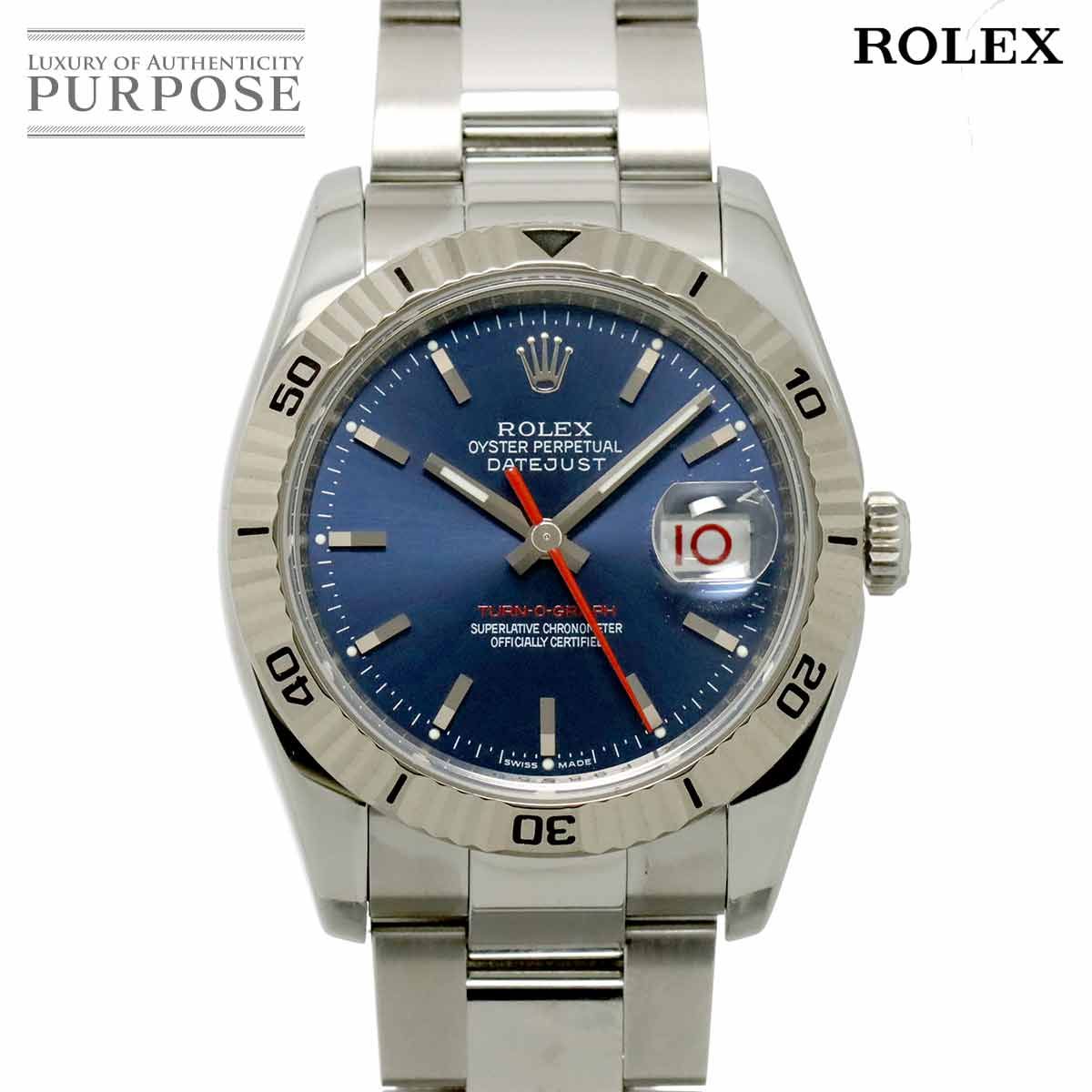 ロレックス ROLEX デイトジャスト ターノグラフ 116264 F番 ルーレット 