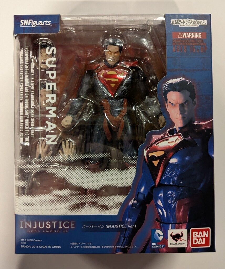 バンダイ S.H.Figuarts INJUSTICE スーパーマン インジャスティスver 