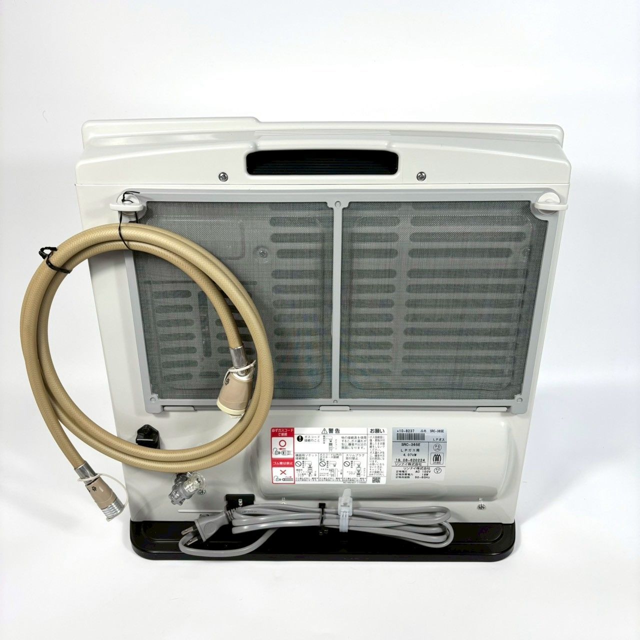 リンナイ ガスファンヒーター SRC-365E ガスコード付 LPガス - メルカリ