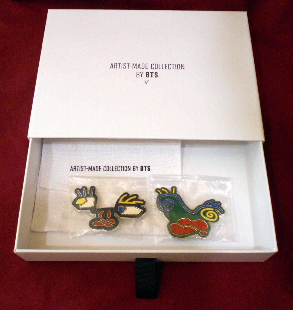 BTS ARTIST MADE COLLECTION V ブローチセット FACES - メルカリ