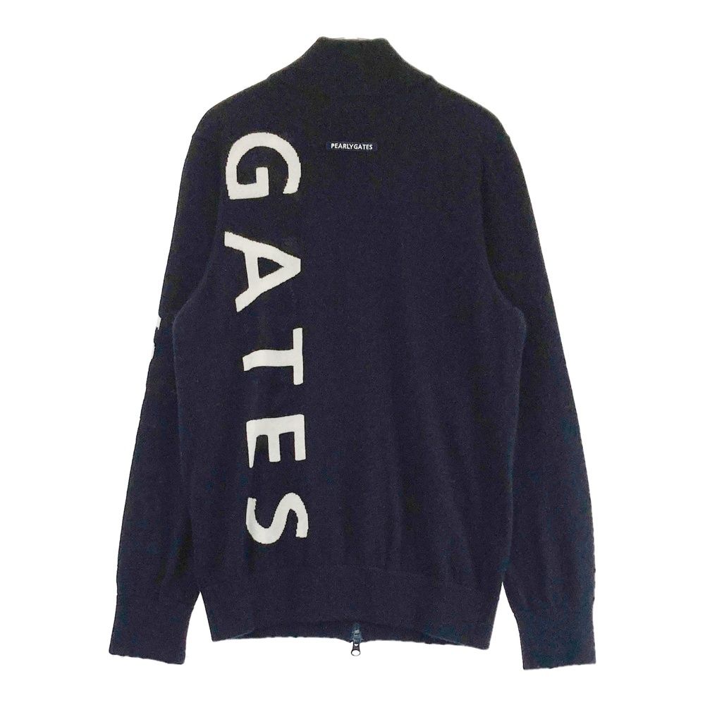 サイズ：4 PEARLY GATES パーリーゲイツ カシミヤニットジャケット