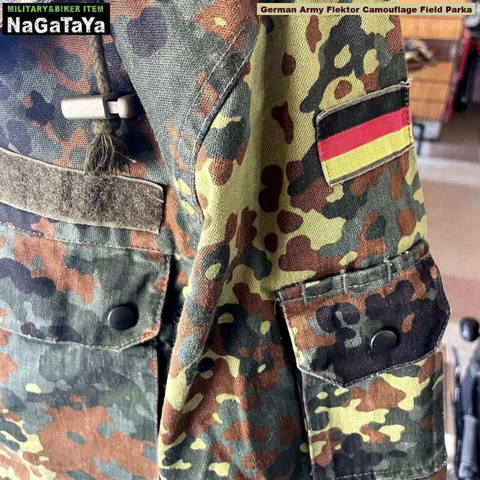 中古美品 USED ドイツ連邦陸軍放出品 1995年フレクターカモフラージュ