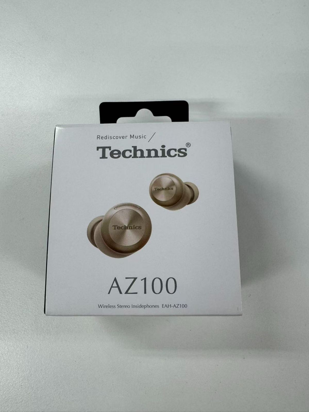 Technics EAH-AZ100-N シャンパンゴールド 保証残あり Panasonic（パナソニック） 【5年間延長保証込】Technics テクニクス