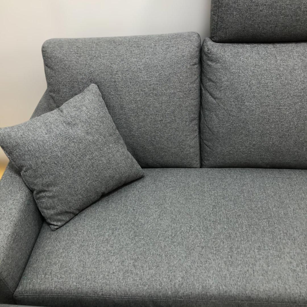 グレー オットマン付