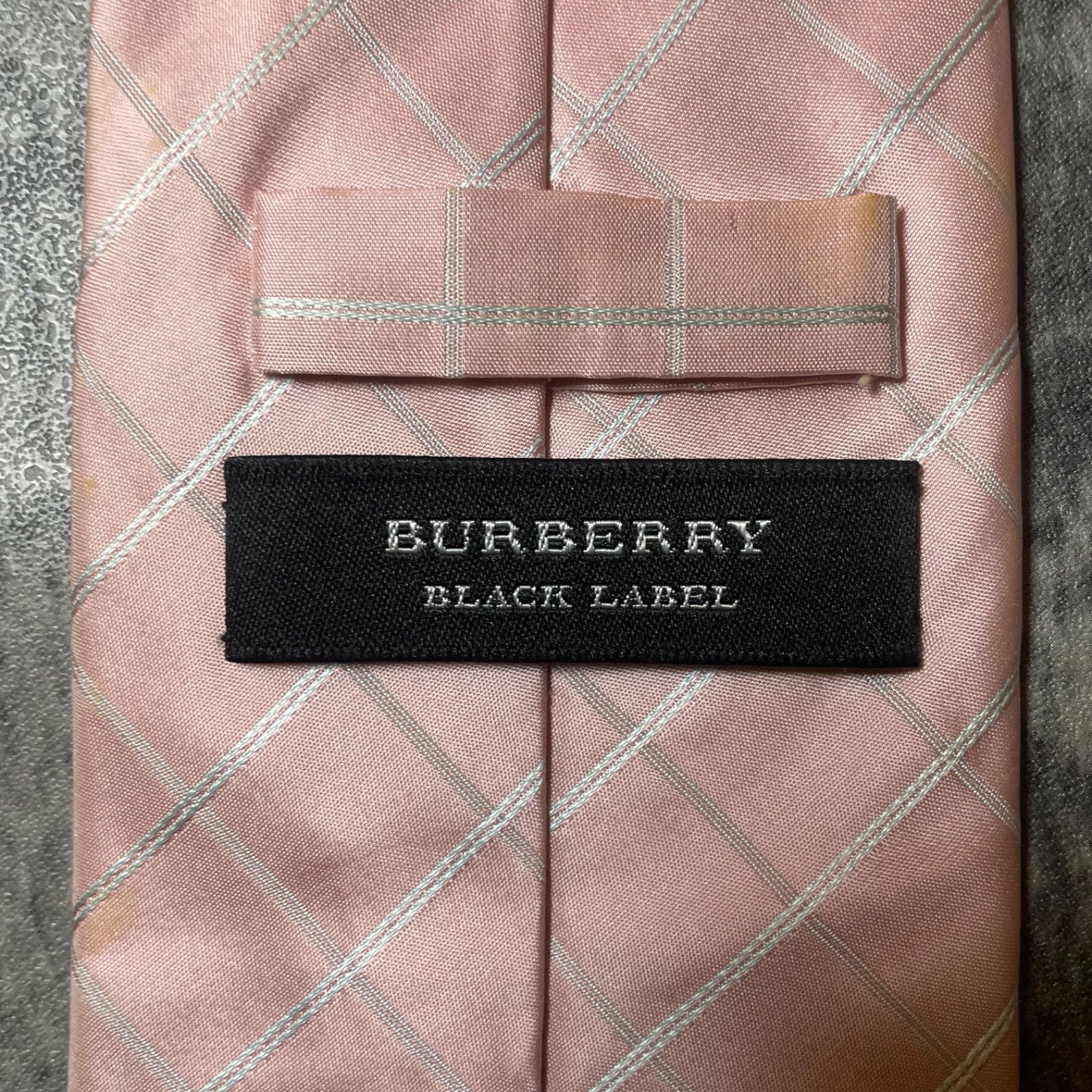 BURBERRY BLACK LABEL バーバリー ブラックレーベル ピンク チェック 
