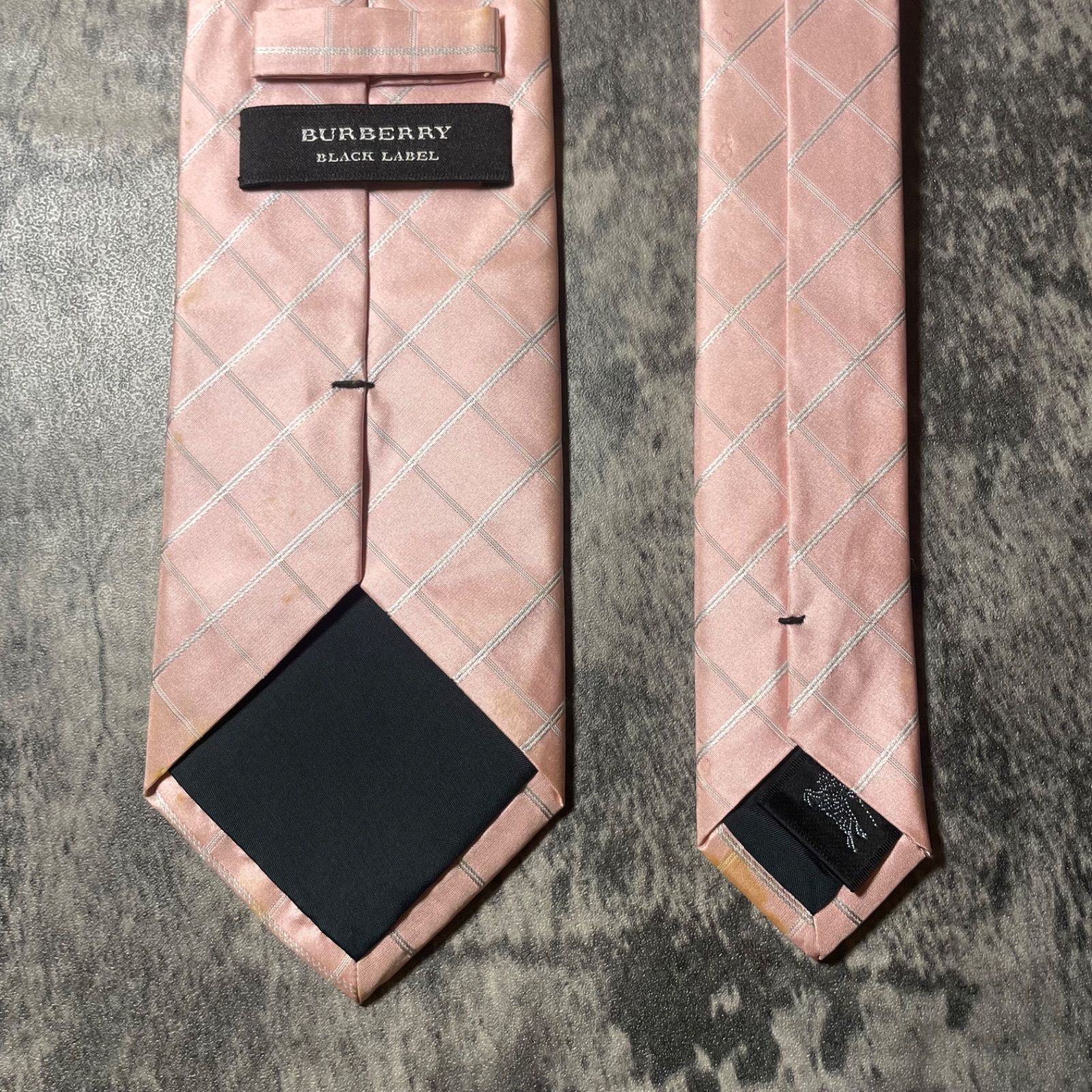 BURBERRY BLACK LABEL バーバリー ブラックレーベル ピンク チェック 