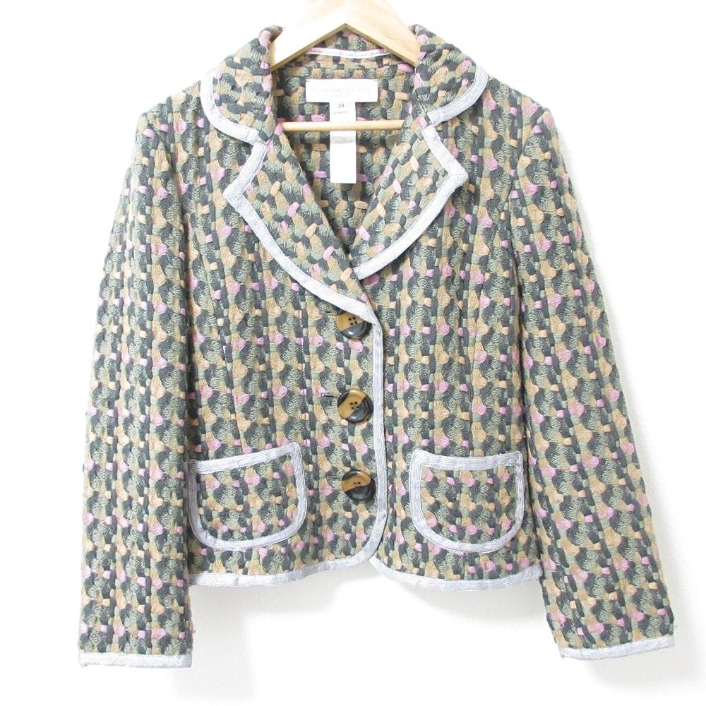 Christian Lacroix BAZAR クリスチャンラクロワ パイピング ツイード