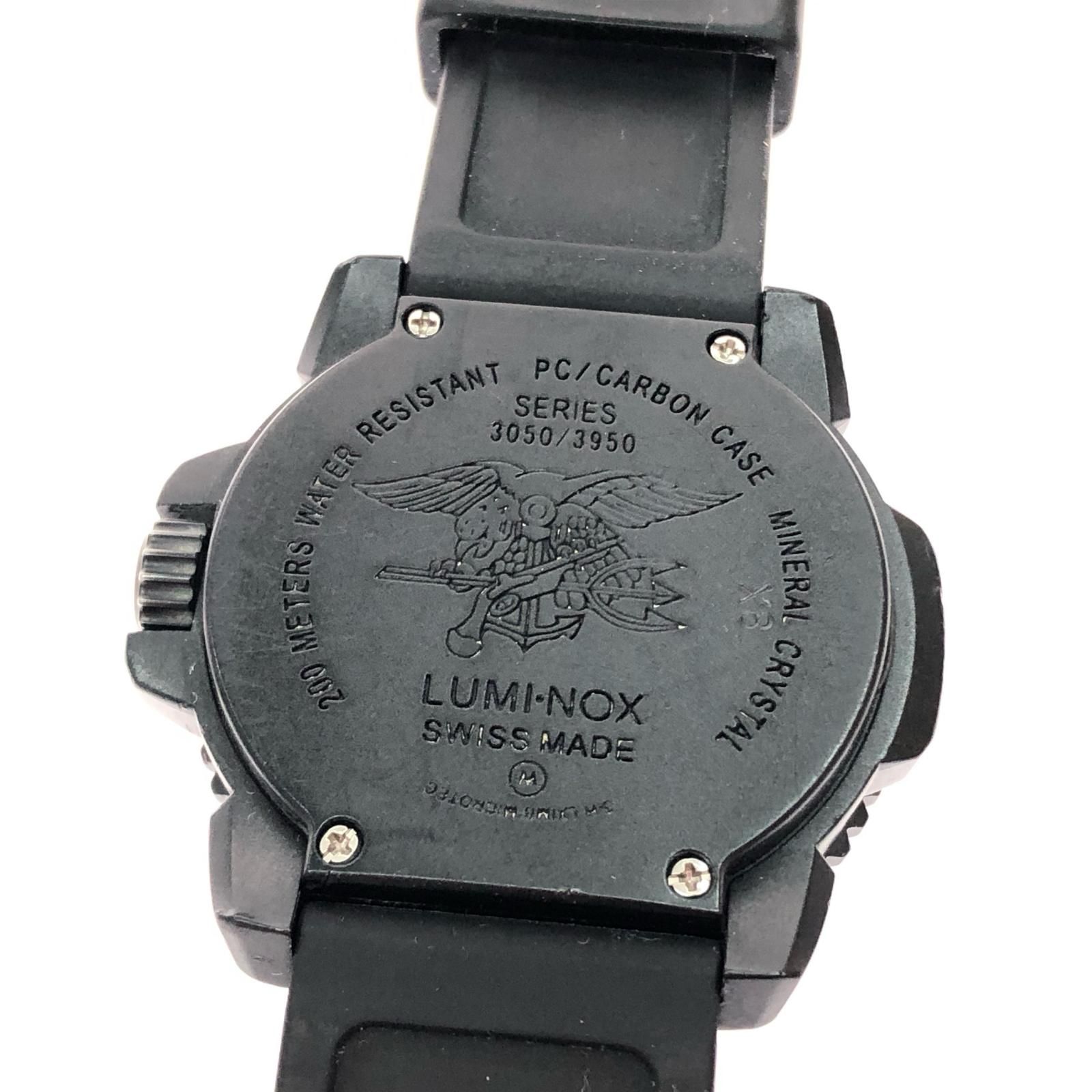 3/1-D-4】LUMINOX ルミノックス 3050/3950 デイト ネイビーシールズ 