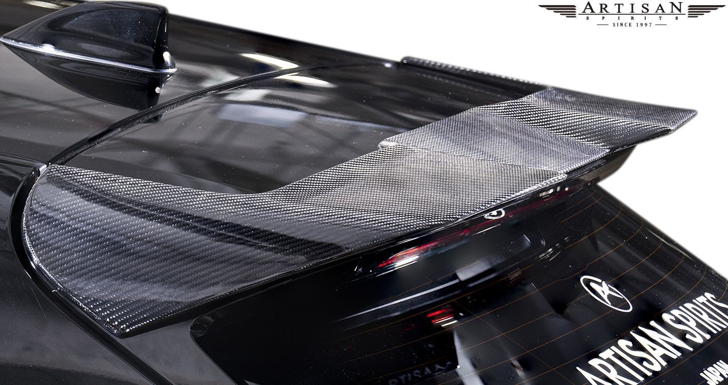 【M´s】 クラウンスポーツ Z AZSH36W (2023.11-) ARTISAN SPIRITS BLACK LABEL リアルーフスポイラー ウイング カーボン アーティシャンスピリッツ エアロ パーツ 部品 (納期2.5-3.0ヵ月)