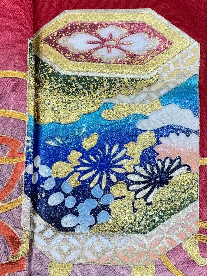 振袖 金彩作家 和田光正 身丈165cm パールトーン加工済 MO3439 - メルカリ