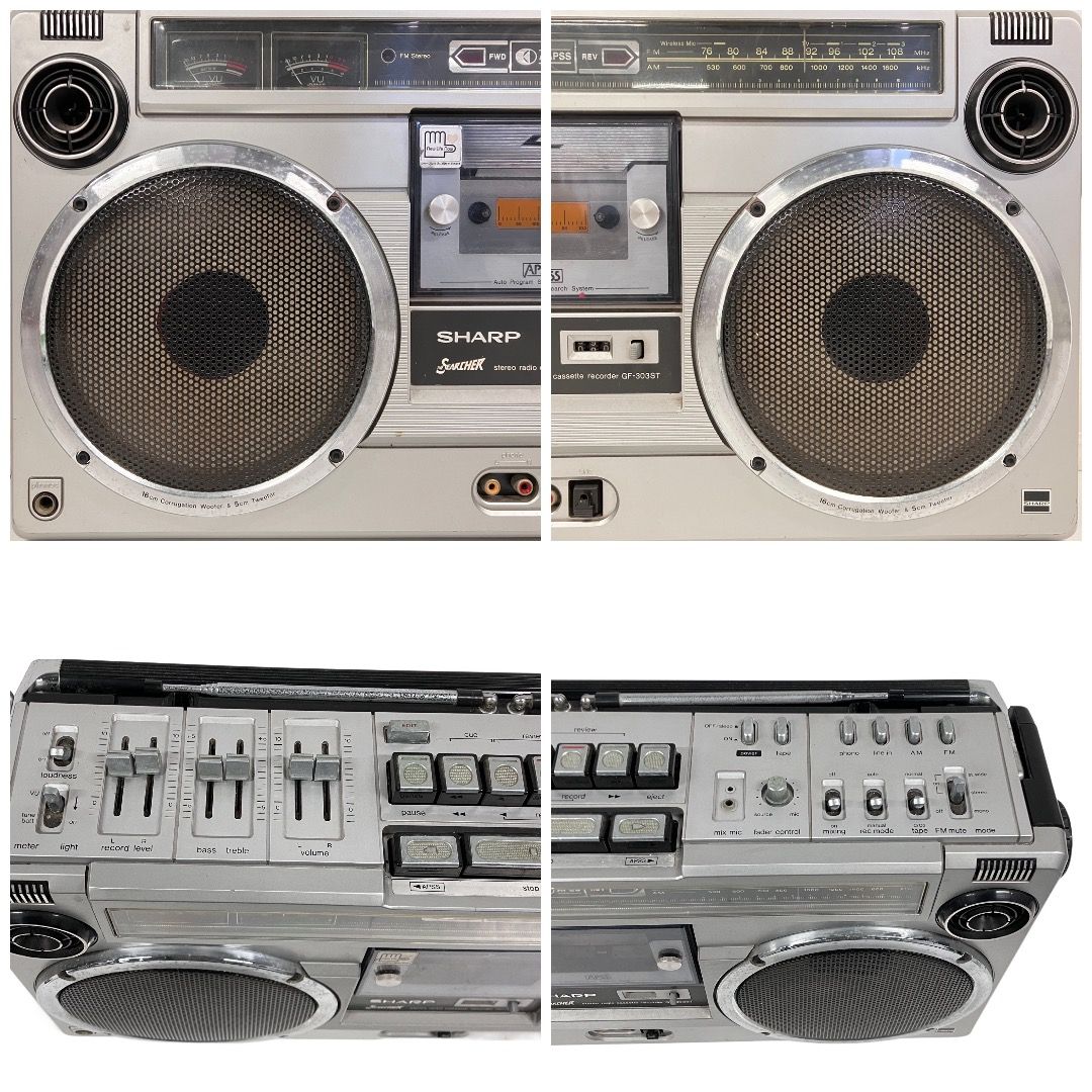 SHARP GF-303ST ラジカセ シャープ 音響機器 オーディオ ジャンク