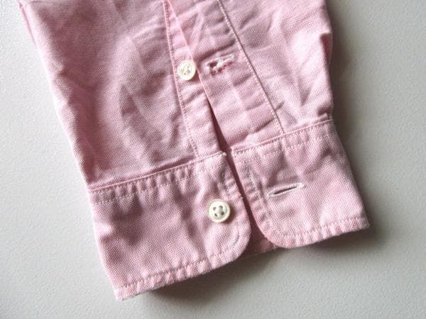 ダブルアールエル ラルフローレン シャツ ピンク ボタンダウン XS 1788