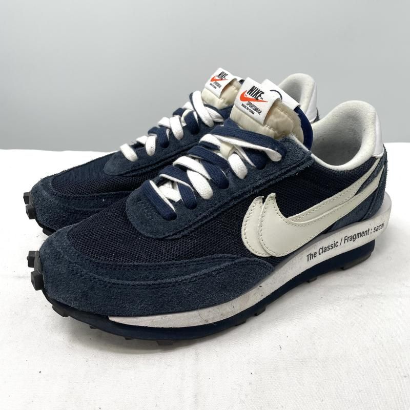 中古】fragment design×sacai×Nike LD Waffle Blackended Blue 中古】fragment design×sacai×Nike LD Waffle Blackended Blue