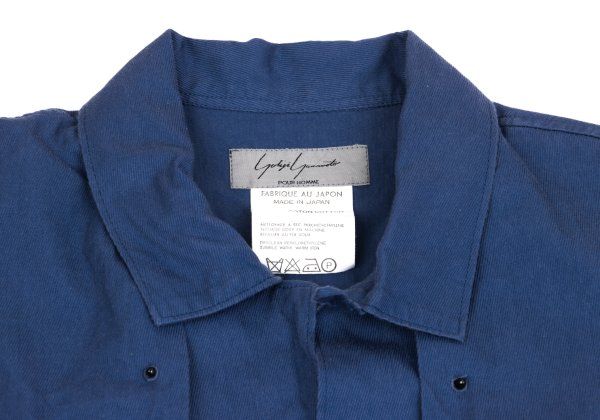ヨウジヤマモト プールオムYohji Yamamoto POUR HOMME コットンハトメ 