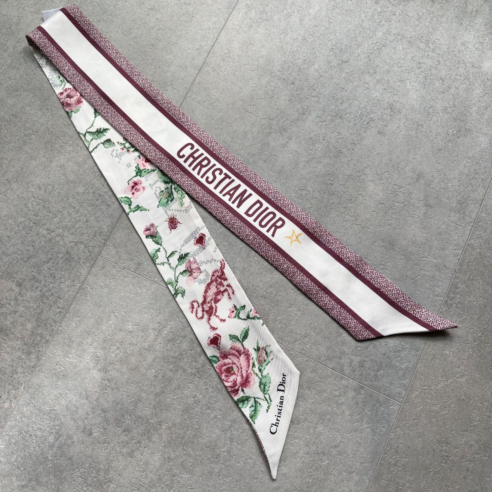 美品 希少 Christian Dior クリスチャンディオール ミッツァ スカーフ