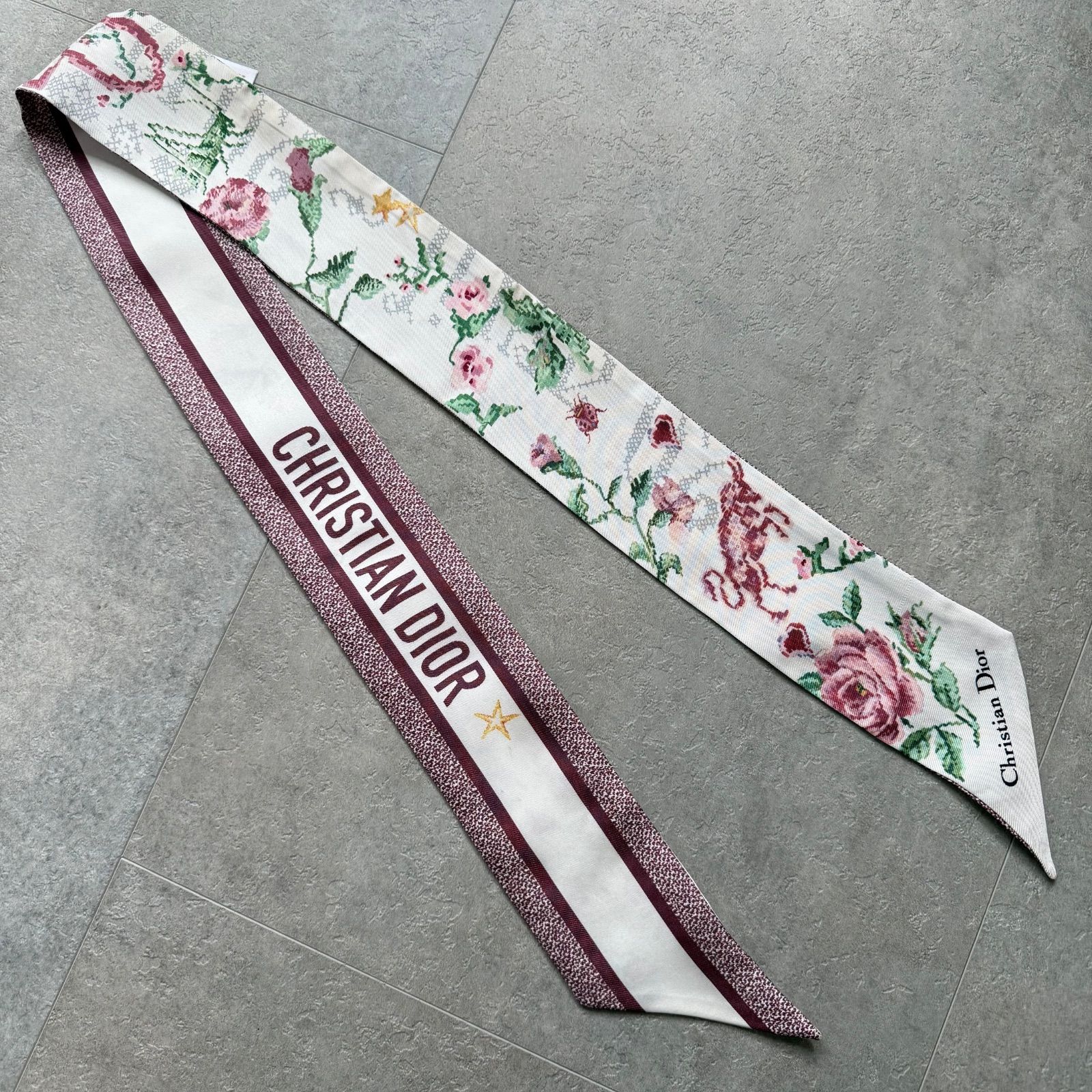 美品 希少 Christian Dior クリスチャンディオール ミッツァ スカーフ