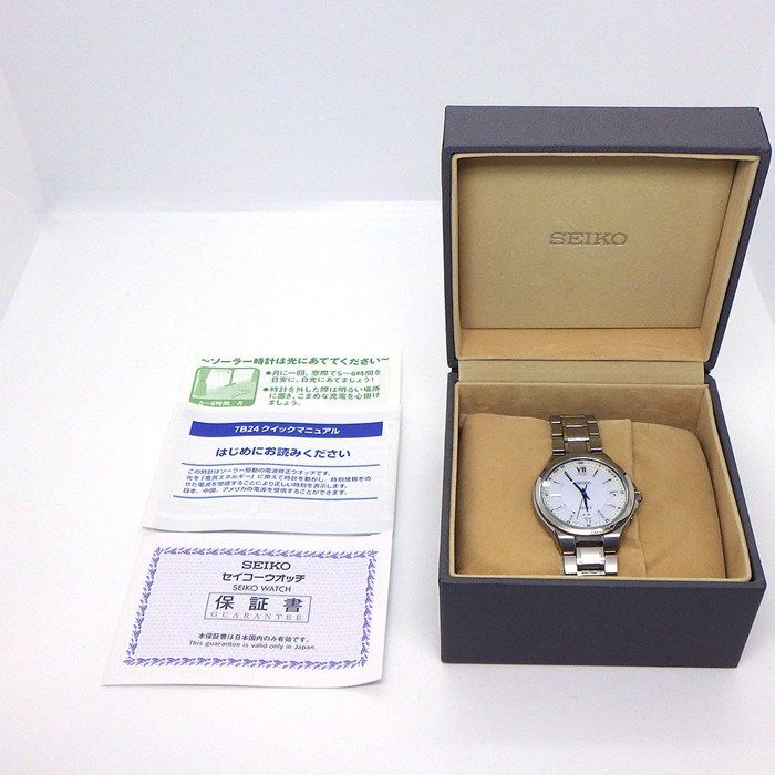 セイコー SEIKO 腕時計 ドルチェ SADZ133/7B24-0AX0 ホワイト文字盤